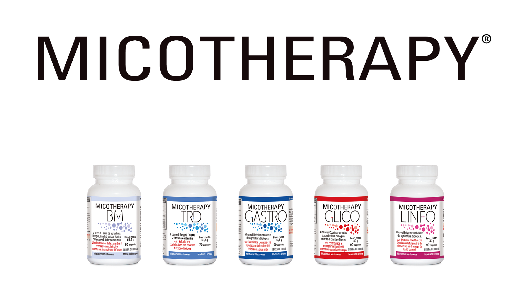 Linea Micoterapia e Fitoestratti
